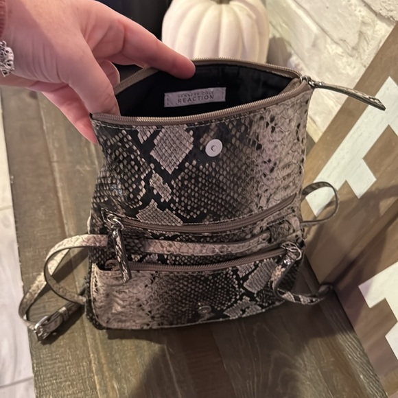 faux python fold over clutch - Picture 8 of 8